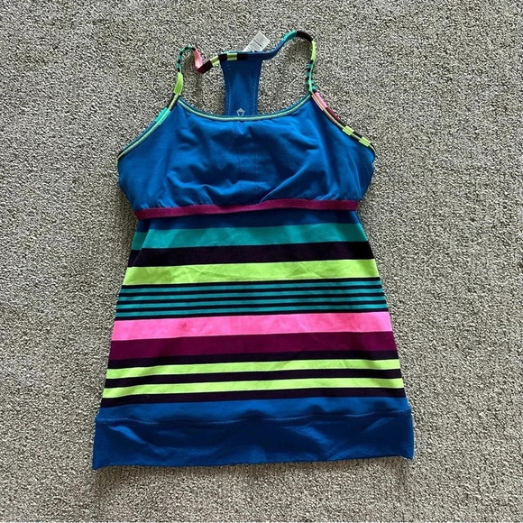 Ivivva by Lululemon Girl's Double Dutch Tank Top Size 14 - Picture 6 of 7
